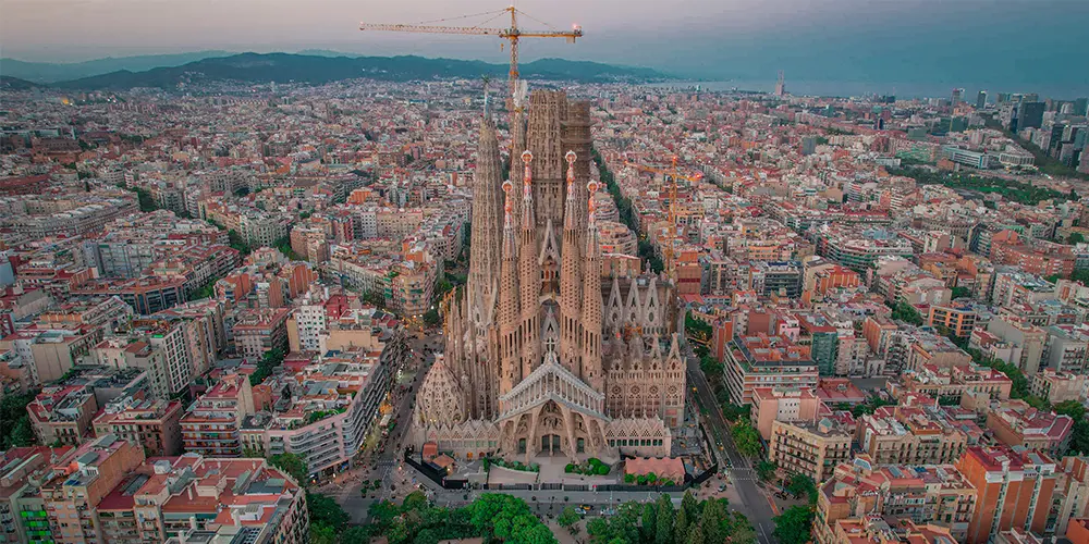 Skyline Sagrada Família